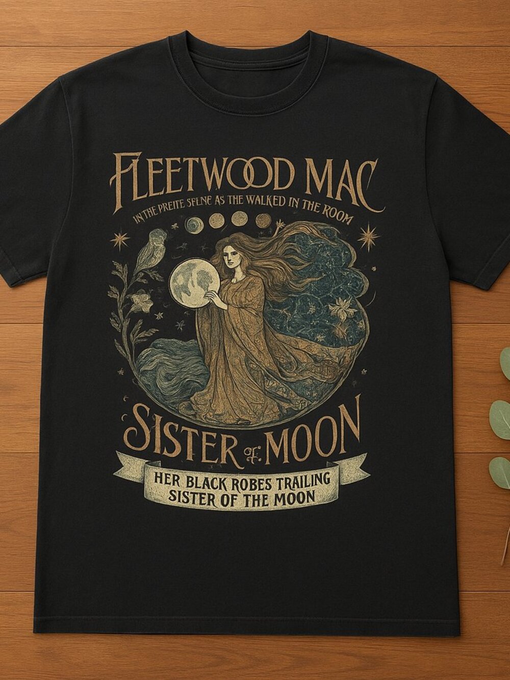 Fleetwood Mac Sister of the Moon Graphic T-Shirt, Vintage Rock Music Tee